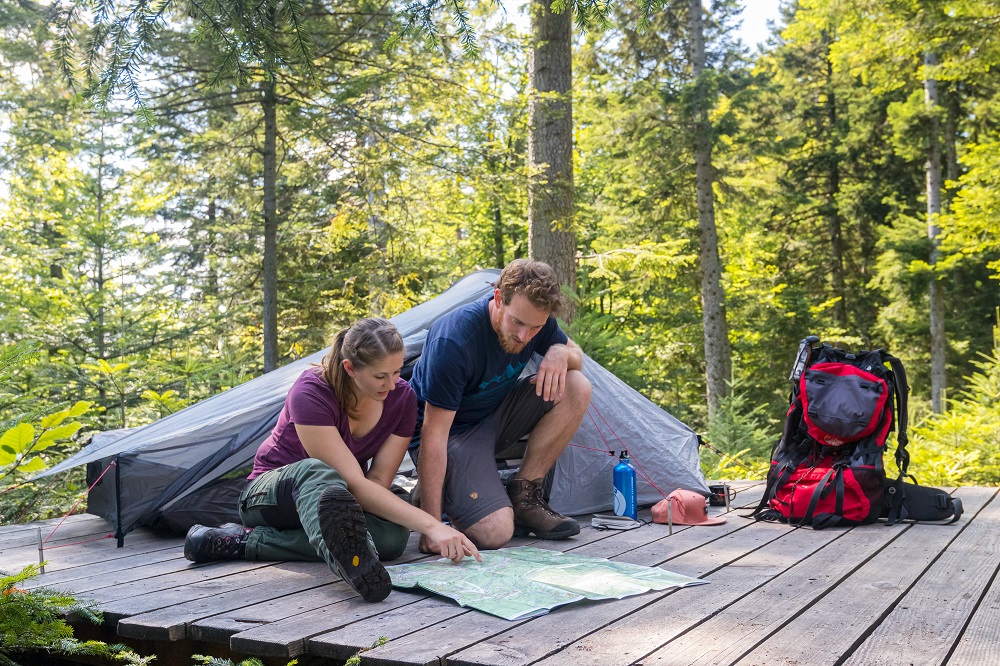 Trekking-Camp im Naturpark Schwarzwald Mitte/Nord
