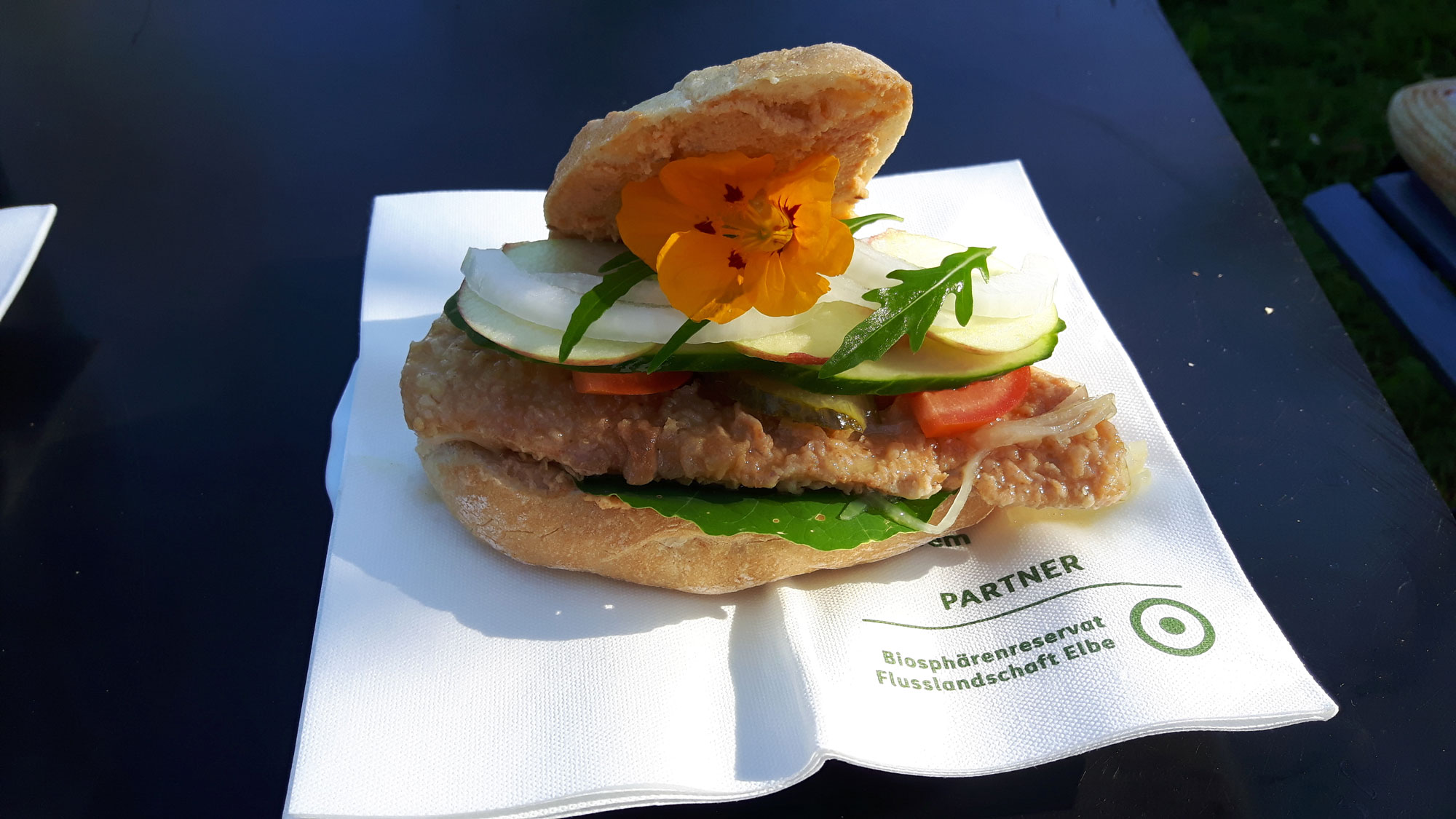 Leckerer Fischburger